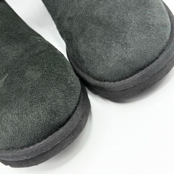 UGG Bailey Boot II Tall Black Suede Fur Lined Winter Boots - US Women 6 / EU 37 - Picture 3 of 13